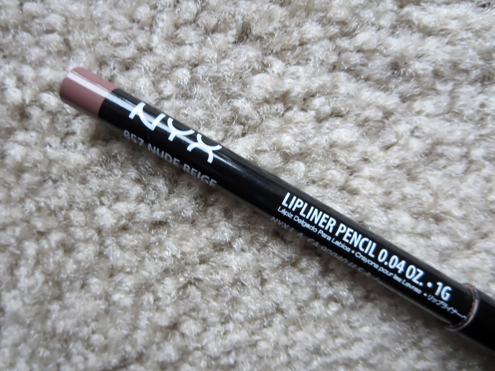 My Favorite Lip Liner: NYX Slim Lip Pencil in Nude Beige – Purple Shampoo